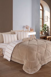 L'essentiel linge de maison Soft Line - Beige